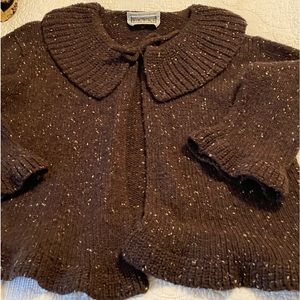 Aran wool sweater size L